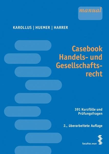 Casebook Handels- und Gesellschaftsrecht Law