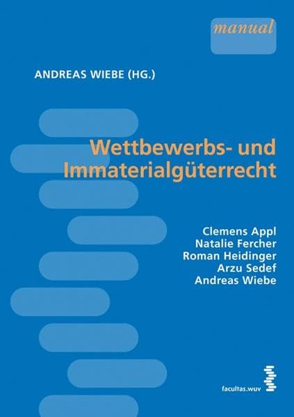 Wettbewerbs- und Immaterialgüterrecht Law