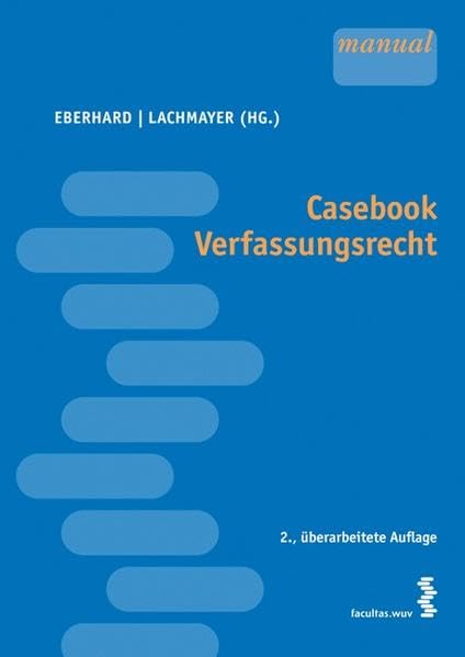 Casebook Verfassungsrecht Law