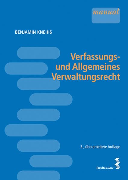 Verfassungs- und Allgemeines Verwaltungsrecht Law