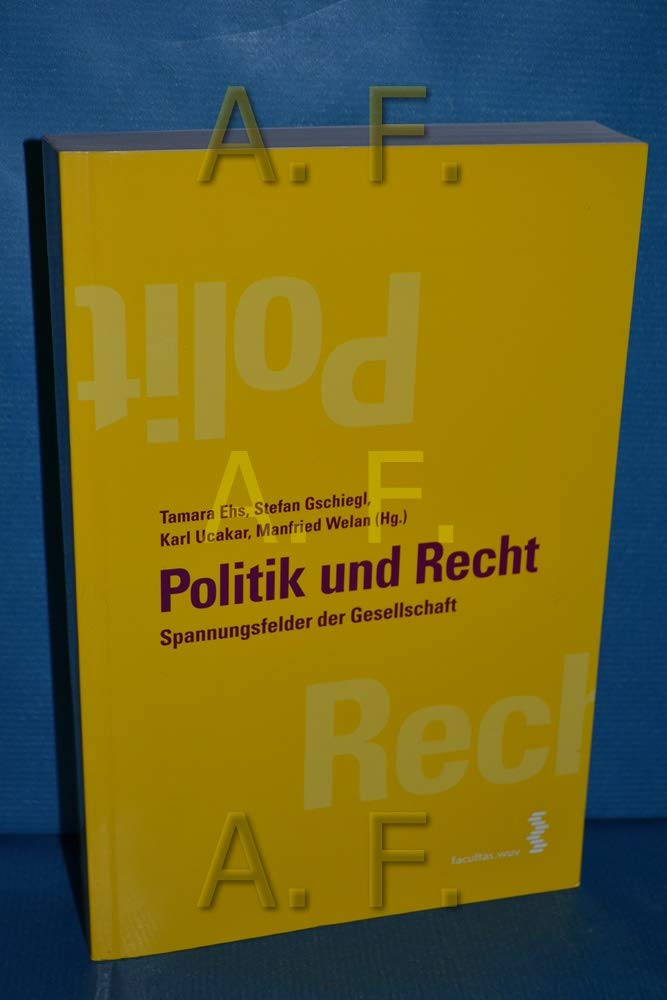Politik und Recht. Spannungsfelder der Gesellschaft book