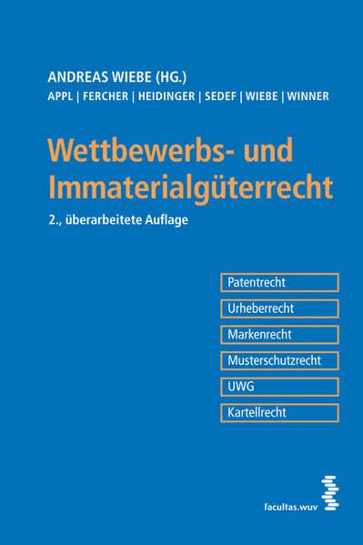 Wettbewerbs- und Immaterialgüterrecht Law