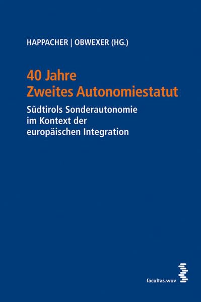40 Jahre Zweites Autonomiestatut book