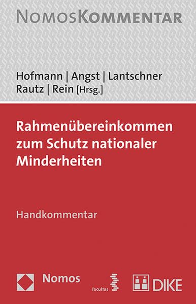 Rahmenübereinkommen zum Schutz nationaler Minderheiten: Handkommentar Law