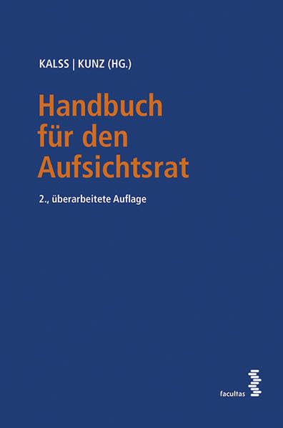 Handbuch für den Aufsichtsrat Law