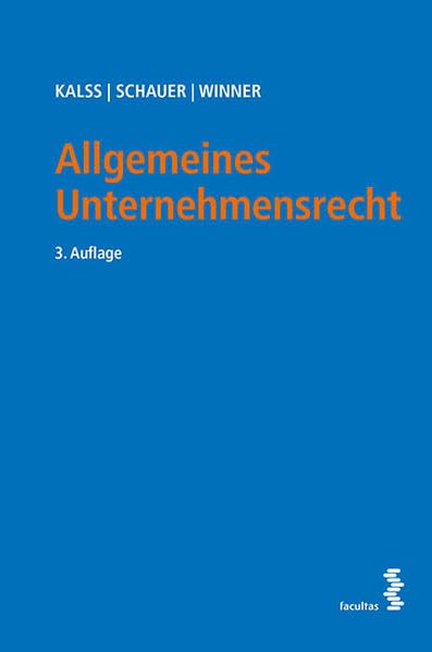 Allgemeines Unternehmensrecht Law