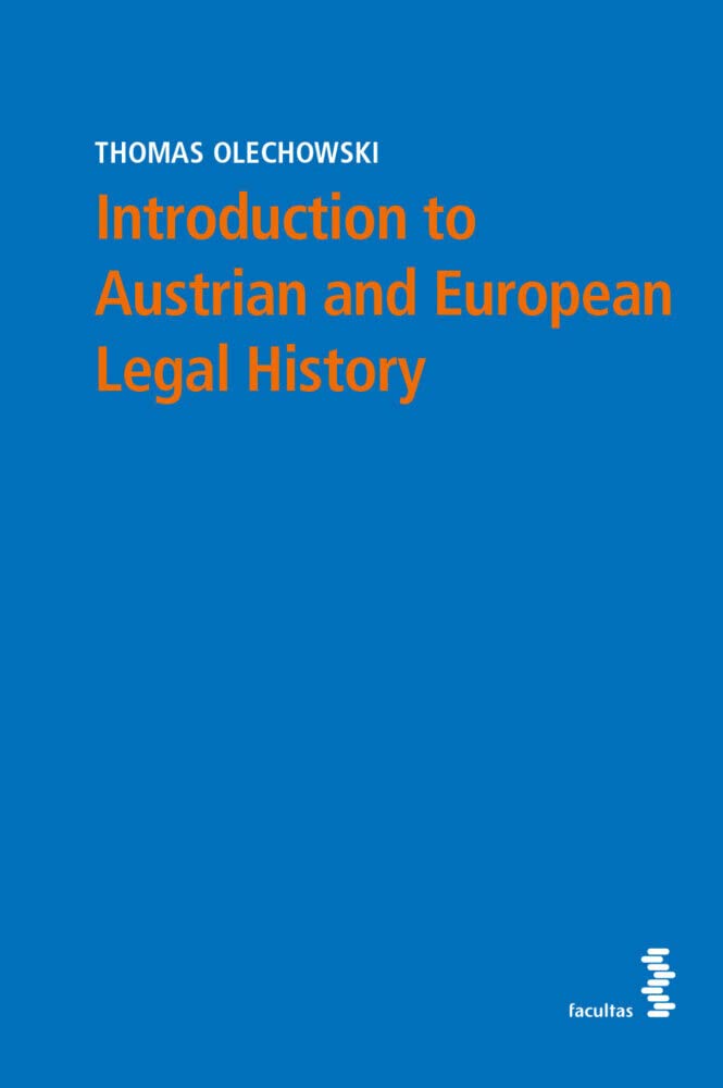 Introduction to Austrian and European Legal History book