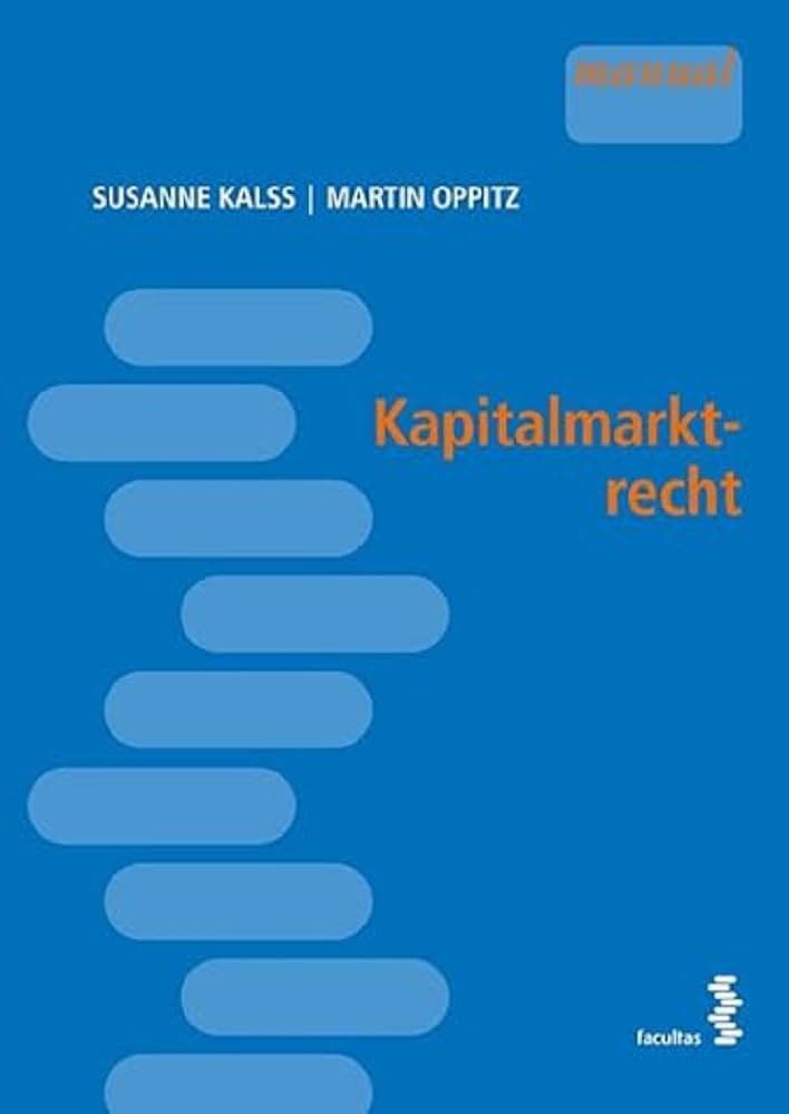Product Image: Kapitalmarktrecht