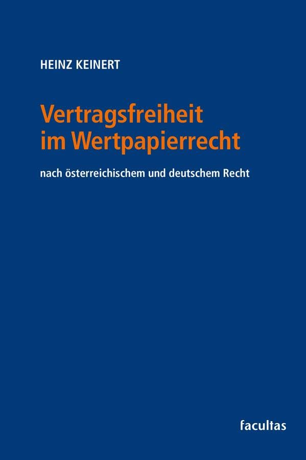 Vertragsfreiheit im Wertpapierrecht Law