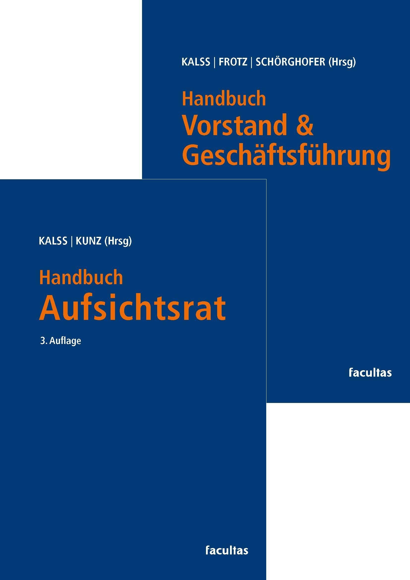 Kombipaket Handbuch Aufsichtsrat und Handbuch Vorstand & Geschäftsführung Law