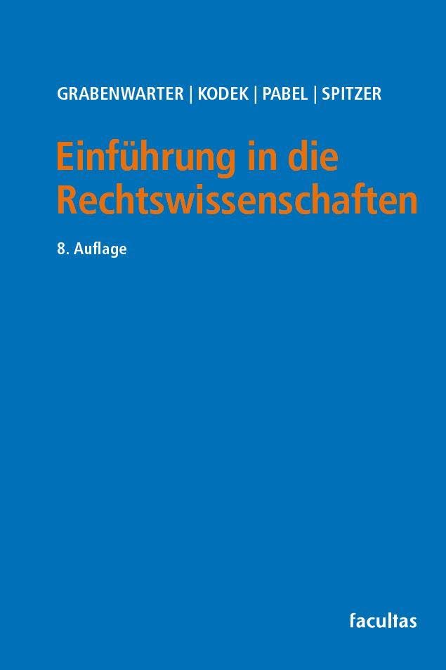 Einführung in die Rechtswissenschaften Law