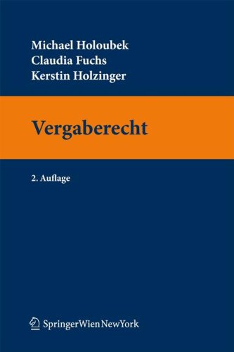 Vergaberecht (Springers Kurzlehrbucher Der Rechtswissenschaft) Law