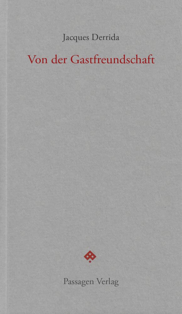 Von der Gastfreundschaft Philosophy Books