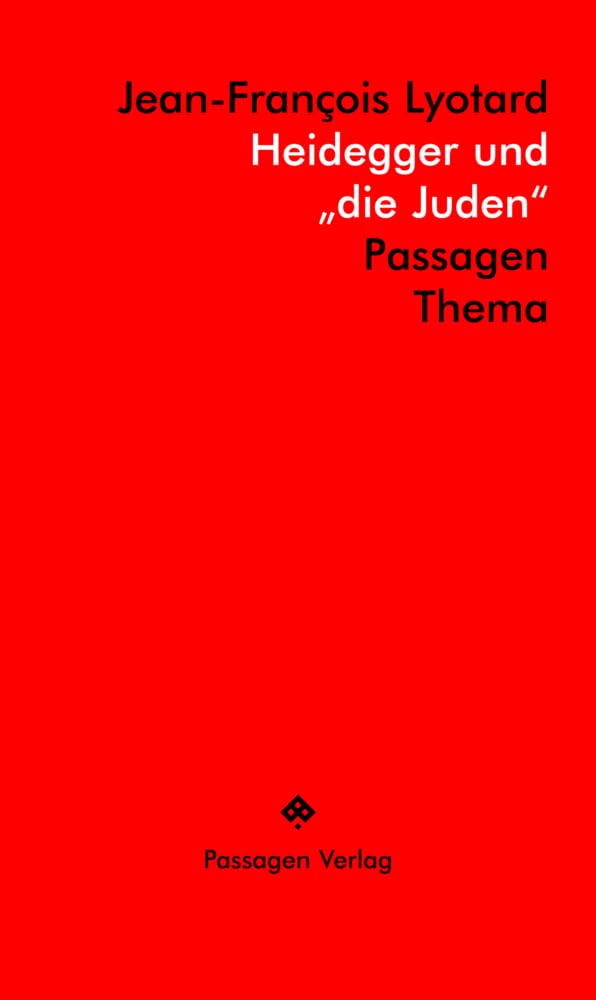 Heidegger und "die Juden" Philosophy