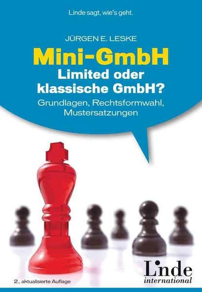 Product Image: Mini-GmbH, Limited oder klassische GmbH?