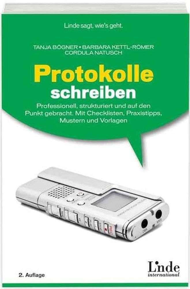 Protokolle schreiben Business, Finance & Career