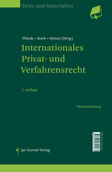 Internationales Privat- und Verfahrensrecht Law