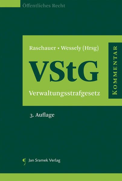 Kommentar zum VStG: Verwaltungsstrafgesetz Law
