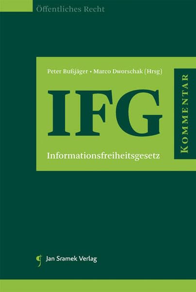 Kommentar zum IFG Informationsfreiheitsgesetz Law