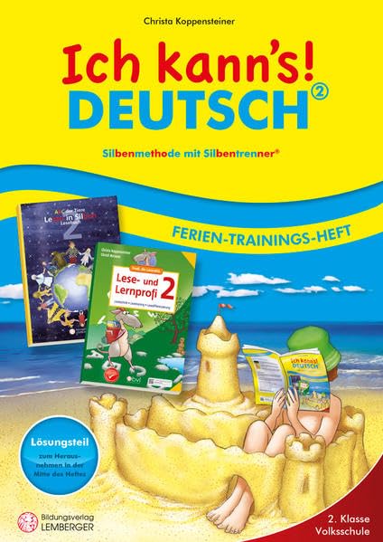 Ich kann's! Ferien-Trainings-Heft Deutsch 2 mit Lösungen Books