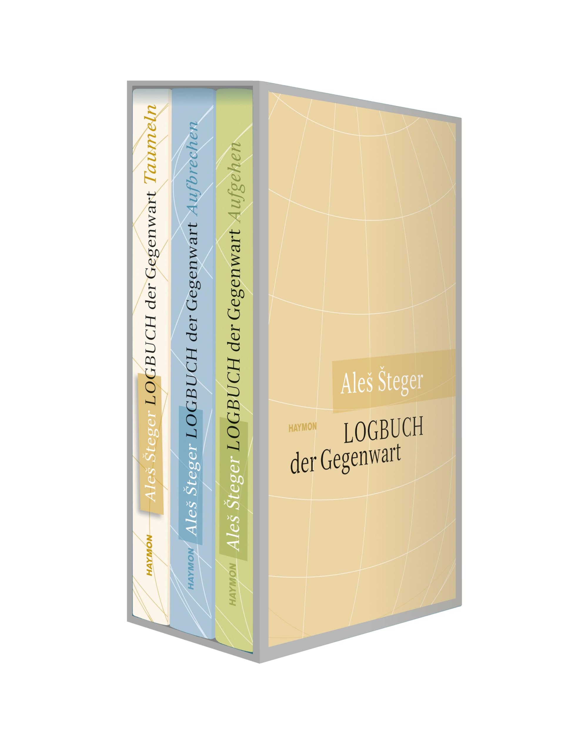 Aleš Šteger: Logbuch der Gegenwart: Drei Bände im Schuber Contemporary literature