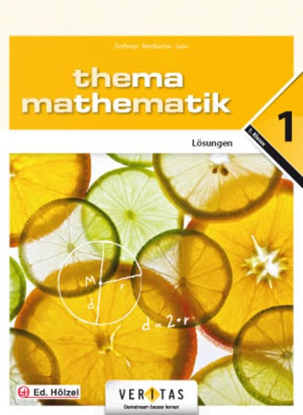 Thema Mathematik 1. Lösungen Study Guides
