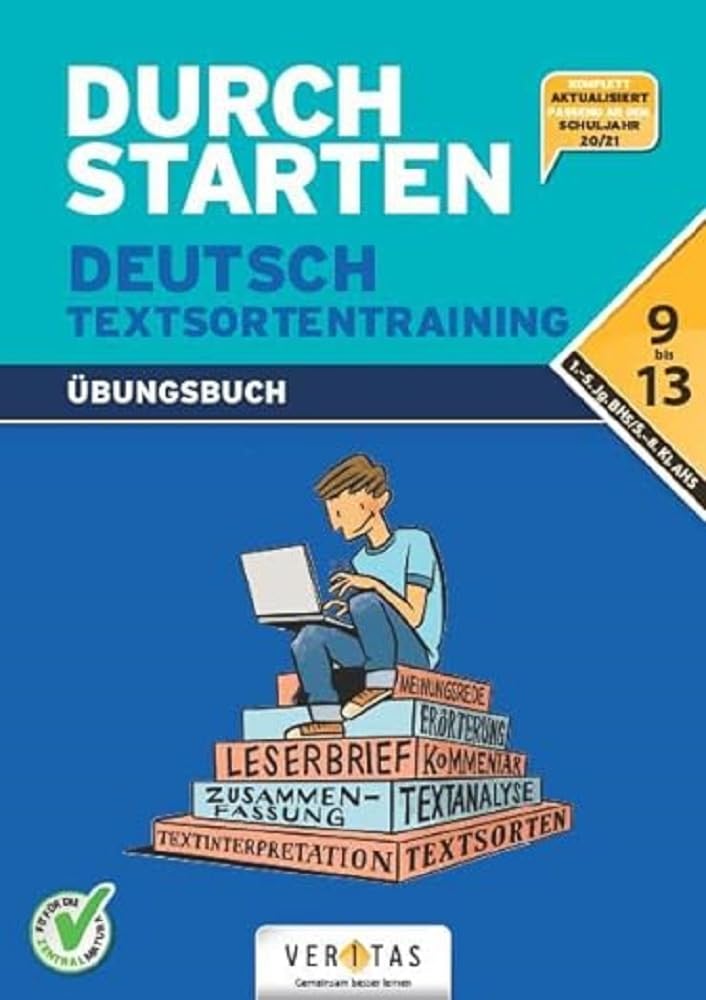 Durchstarten Deutsch Textsortentraining. Übungsbuch Study Guides