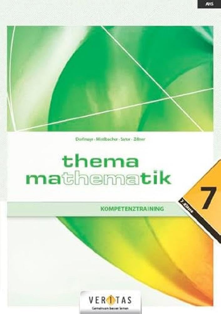 Thema Mathematik - Kompetenztraining - 7. Klasse Study Guides