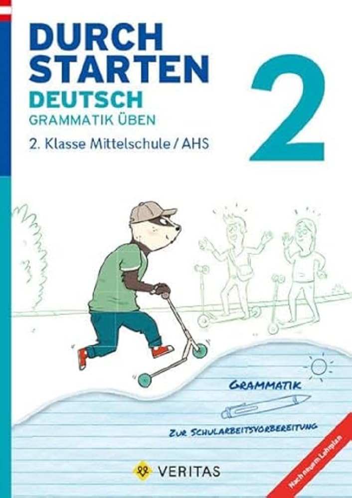Product Image: Durchstarten 2. Klasse - Deutsch Mittelschule/AHS - Grammatik