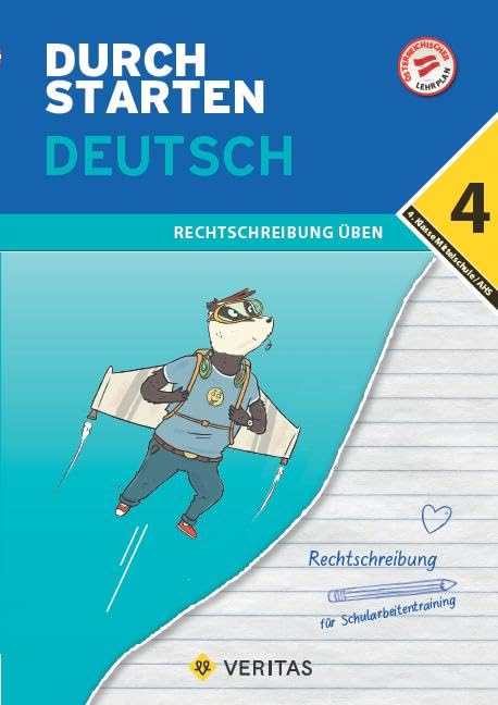 Durchstarten 4. Klasse - Deutsch Mittelschule/AHS - Rechtschreibung Study Guides
