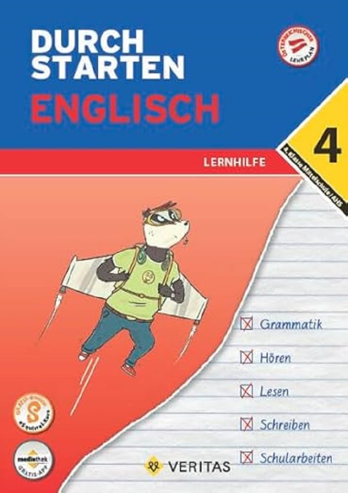 Product Image: Durchstarten 4. Klasse - Englisch Mittelschule/AHS - Lernhilfe