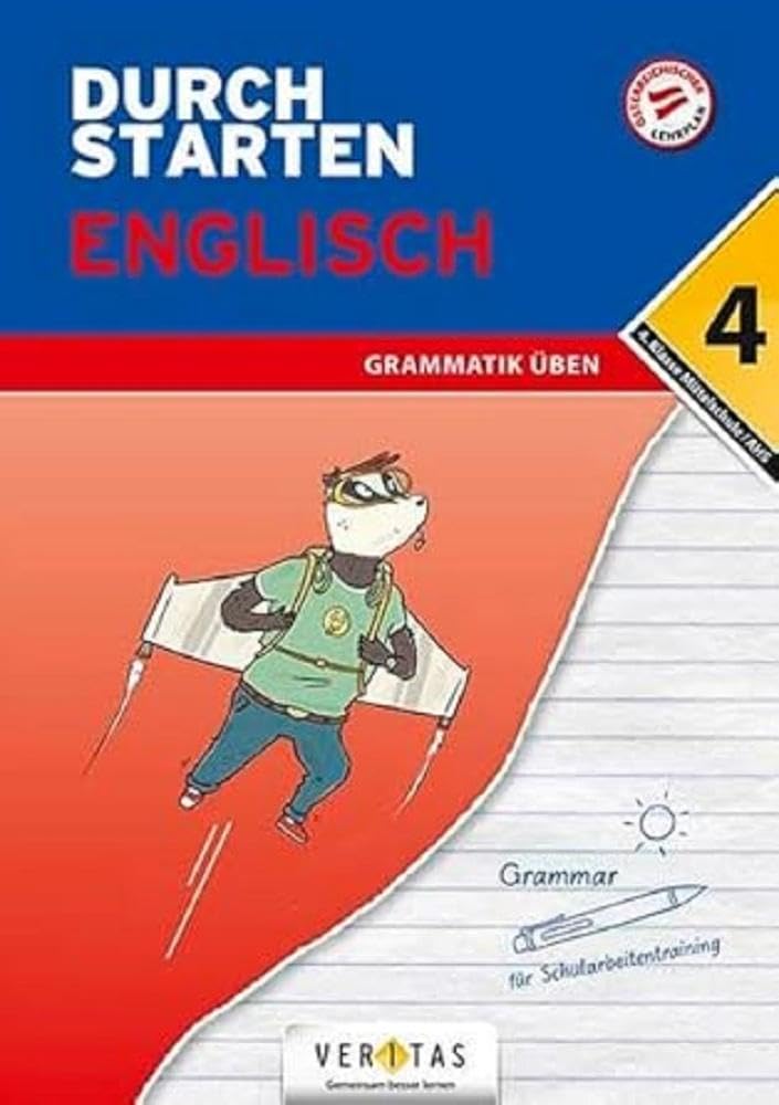 Product Image: Durchstarten 4. Klasse - Englisch Mittelschule/AHS - Grammatik