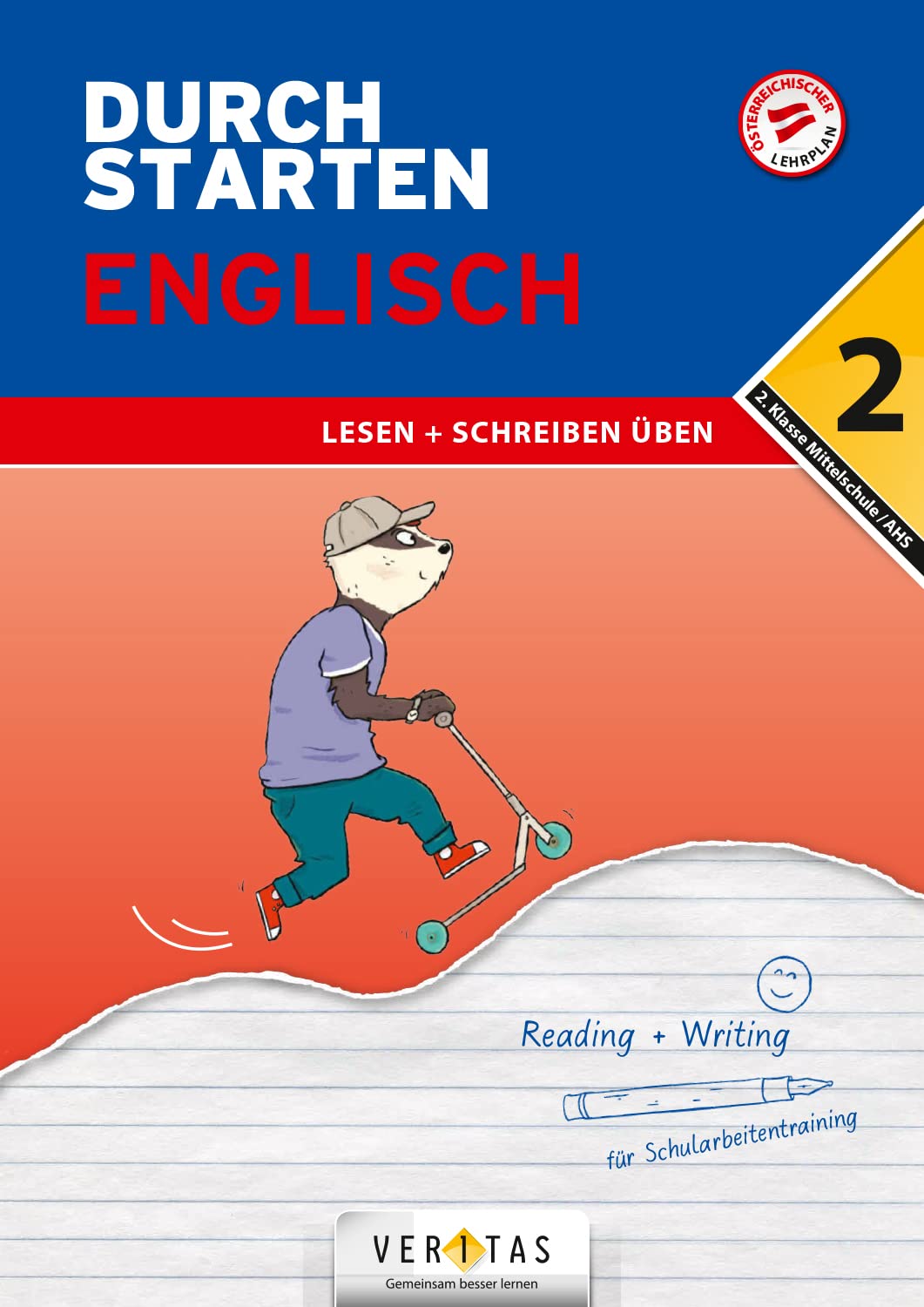 Durchstarten 2. Klasse - Englisch Mittelschule/AHS - Lesen und Schreiben Foreign Languages ​​& Dictionaries