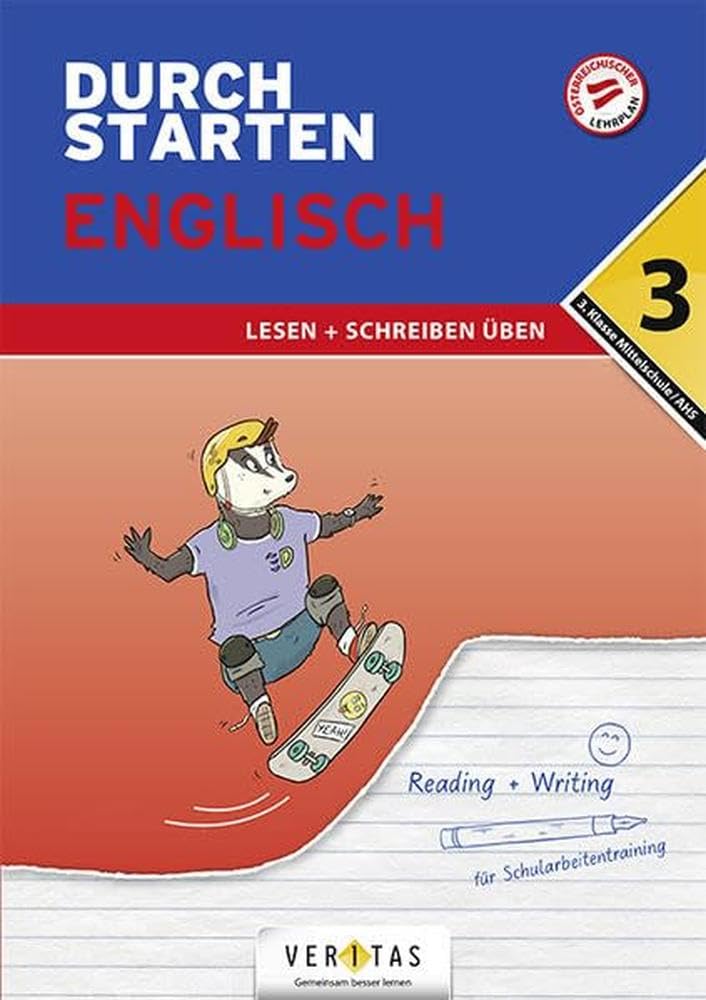 Durchstarten 3. Klasse - Englisch Mittelschule/AHS - Lesen und Schreiben Foreign Languages ​​& Dictionaries