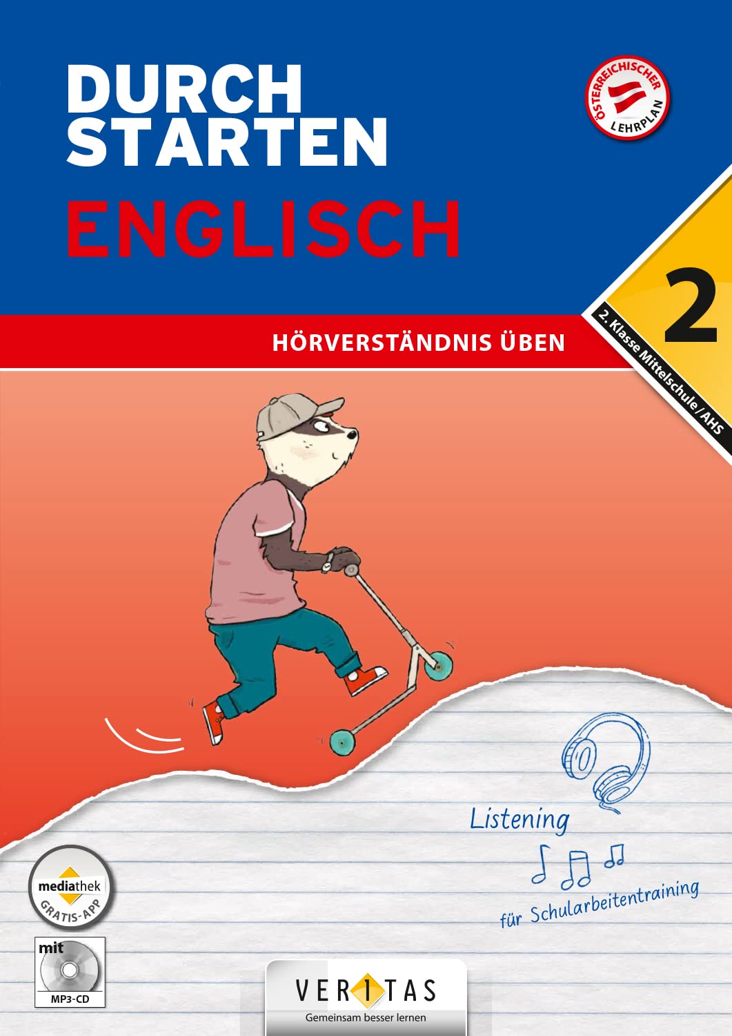 Product Image: Durchstarten 2. Klasse - Englisch Mittelschule/AHS - Hörverständnis