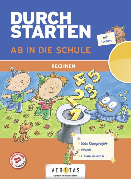 Durchstarten Volksschule 1. Klasse - Ab in die Schule. Rechnen - Übungsbuch Study Guides