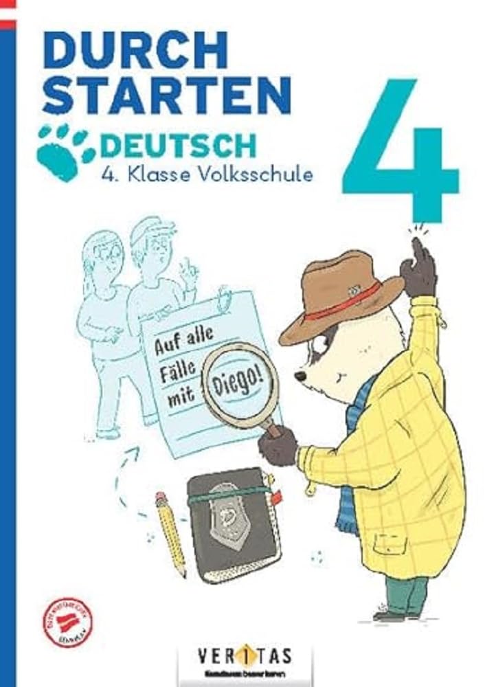 Durchstarten Volksschule 4. Klasse. Auf alle Fälle mit Diego! Deutsch - Übungsbuch Foreign Languages ​​& Dictionaries