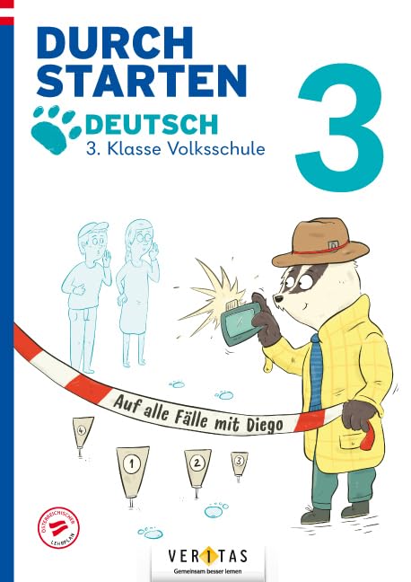 Durchstarten Volksschule 3. Klasse. Auf alle Fälle mit Diego! Deutsch - Übungsbuch Foreign Languages ​​& Dictionaries