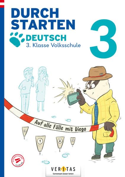 Durchstarten 2. Klasse - Volksschule - Auf alle Fälle mit Diego! Deutsch - Übungsbuch Foreign Languages ​​& Dictionaries