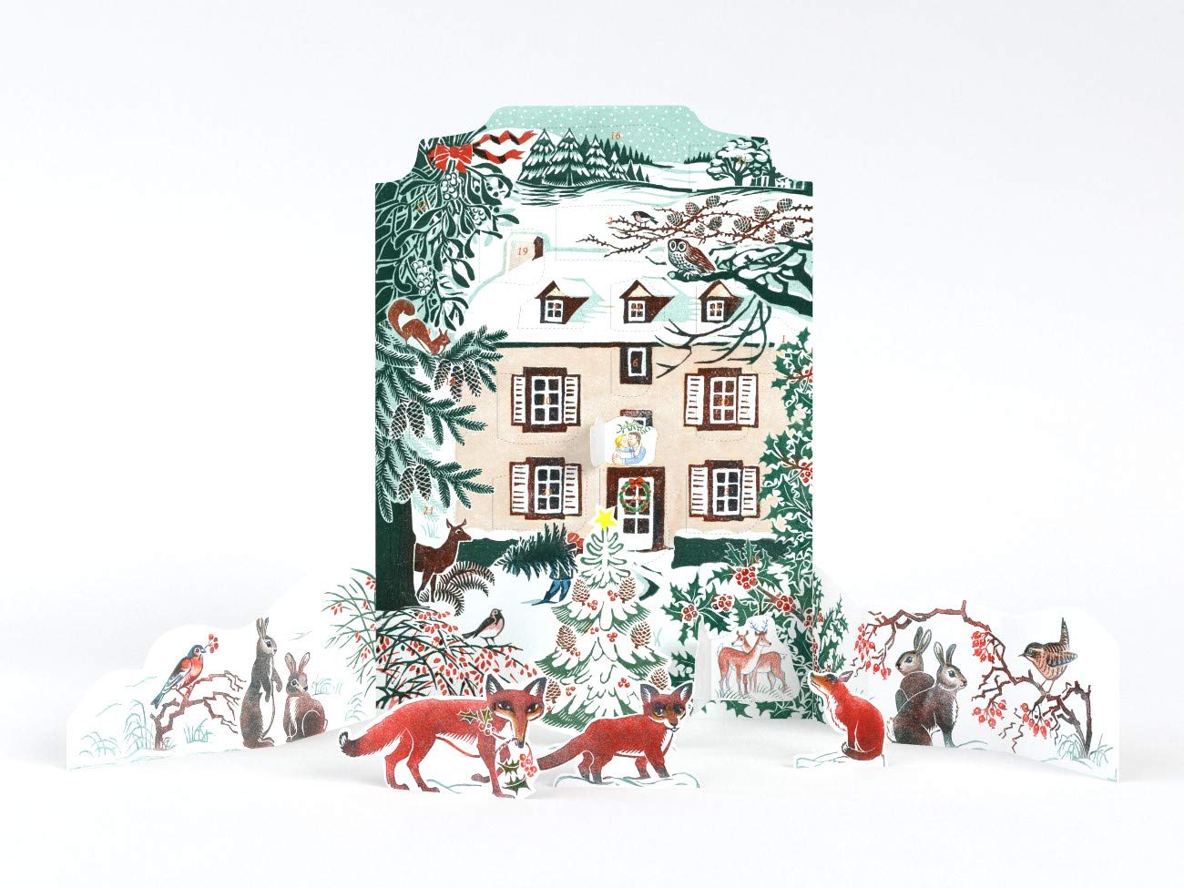 In unseren Träumen weihnachtet es schon: Adventskalender zum Aufstellen Leisure, Home & Garden