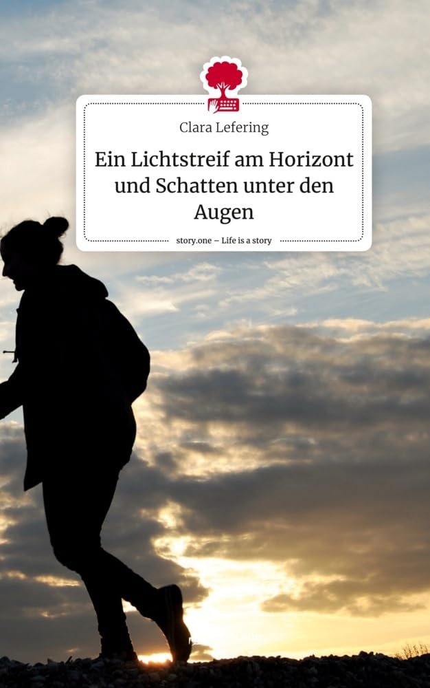 Ein Lichtstreif am Horizont und Schatten unter den Augen. Life is a Story - story.one Contemporary literature