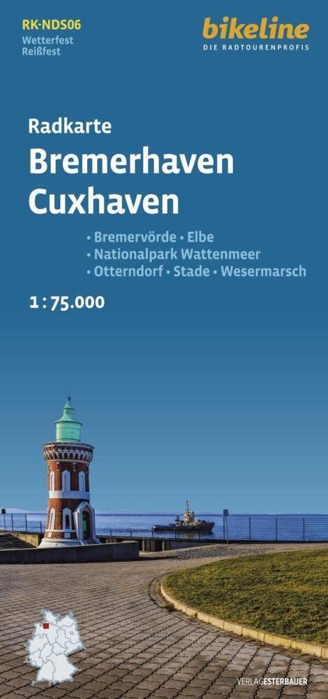 Radkarte Bremerhaven Cuxhaven (RK-NDS06) Leisure, Home & Garden