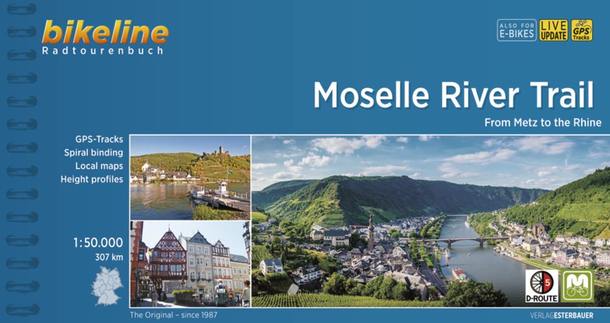 Moselle River Trail: From Metz to the Rhine. 307 km (Cycline Radtourenbücher) Leisure, Home & Garden