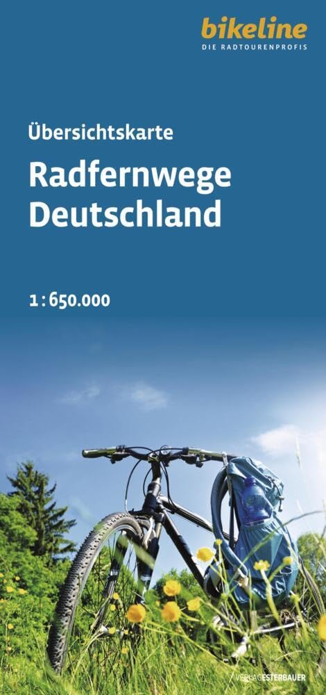Radfernwege Deutschland: Übersichtskarte 1:650.000 (bikeline Panorama) Leisure, Home & Garden