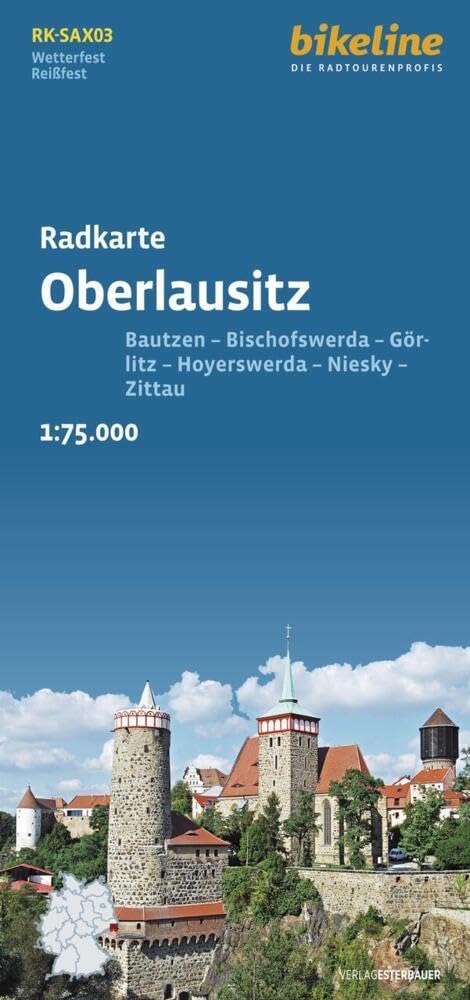 Radkarte Oberlausitz (RK-SAX03) Leisure, Home & Garden