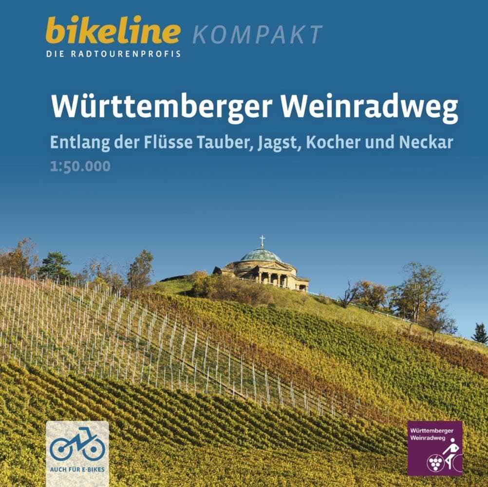 Württemberger Weinradweg: Entlang der Flüsse Tauber, Jagst, Kocher und Neckar, 400 km (bikeline Radtourenbuch kompakt) Leisure, Home & Garden