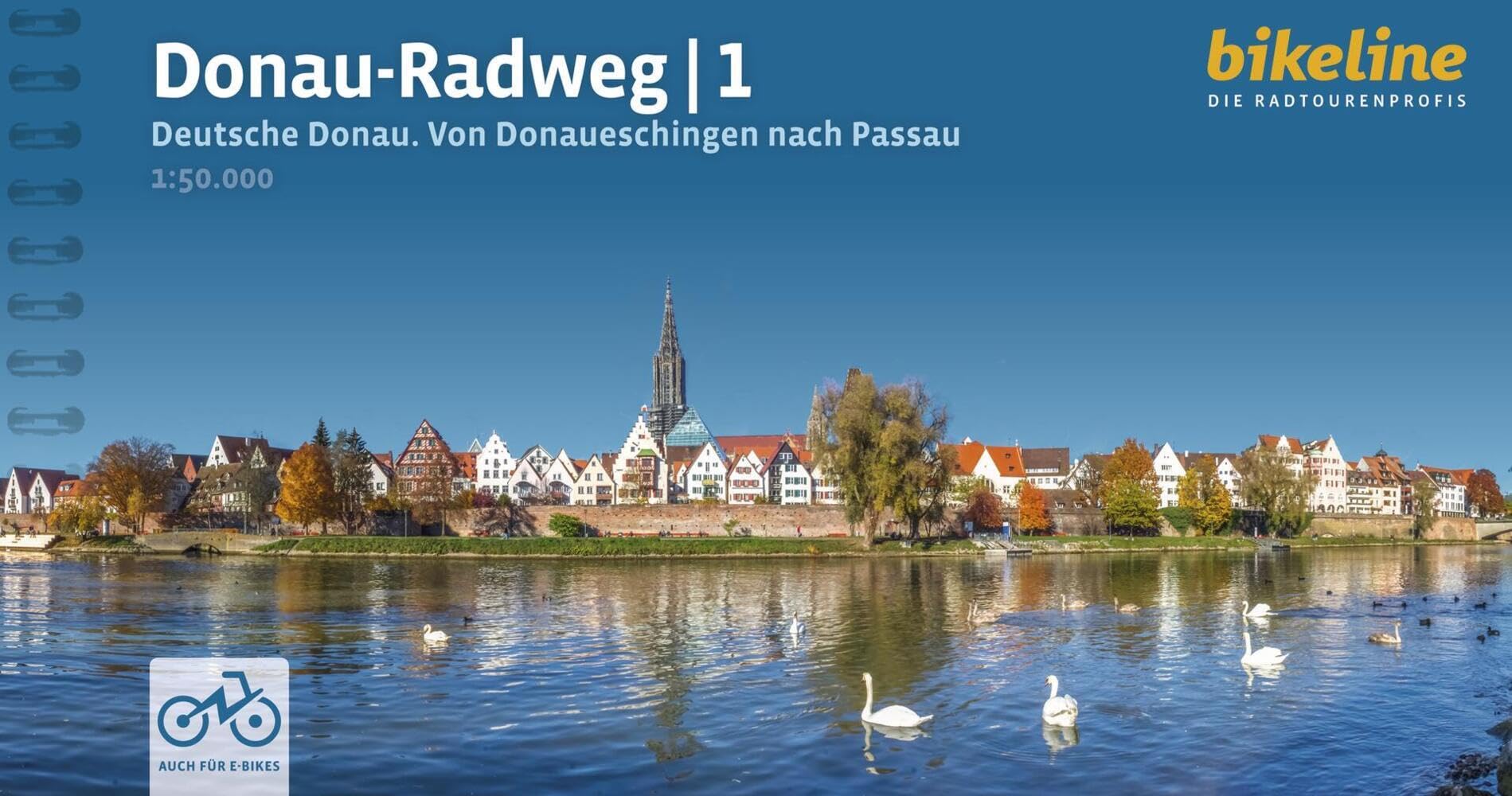 Donauradweg / Donau-Radweg 1: Deutsche Donau. Von Donaueschingen nach Passau, 1:50.000, 600 km, GPS-Tracks Download, LiveUpdate Leisure, Home & Garden