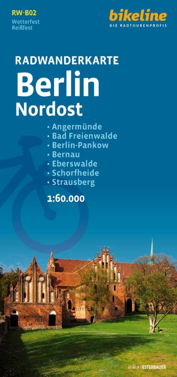 Radwanderkarte Berlin Nordost RW-B02 Leisure, Home & Garden