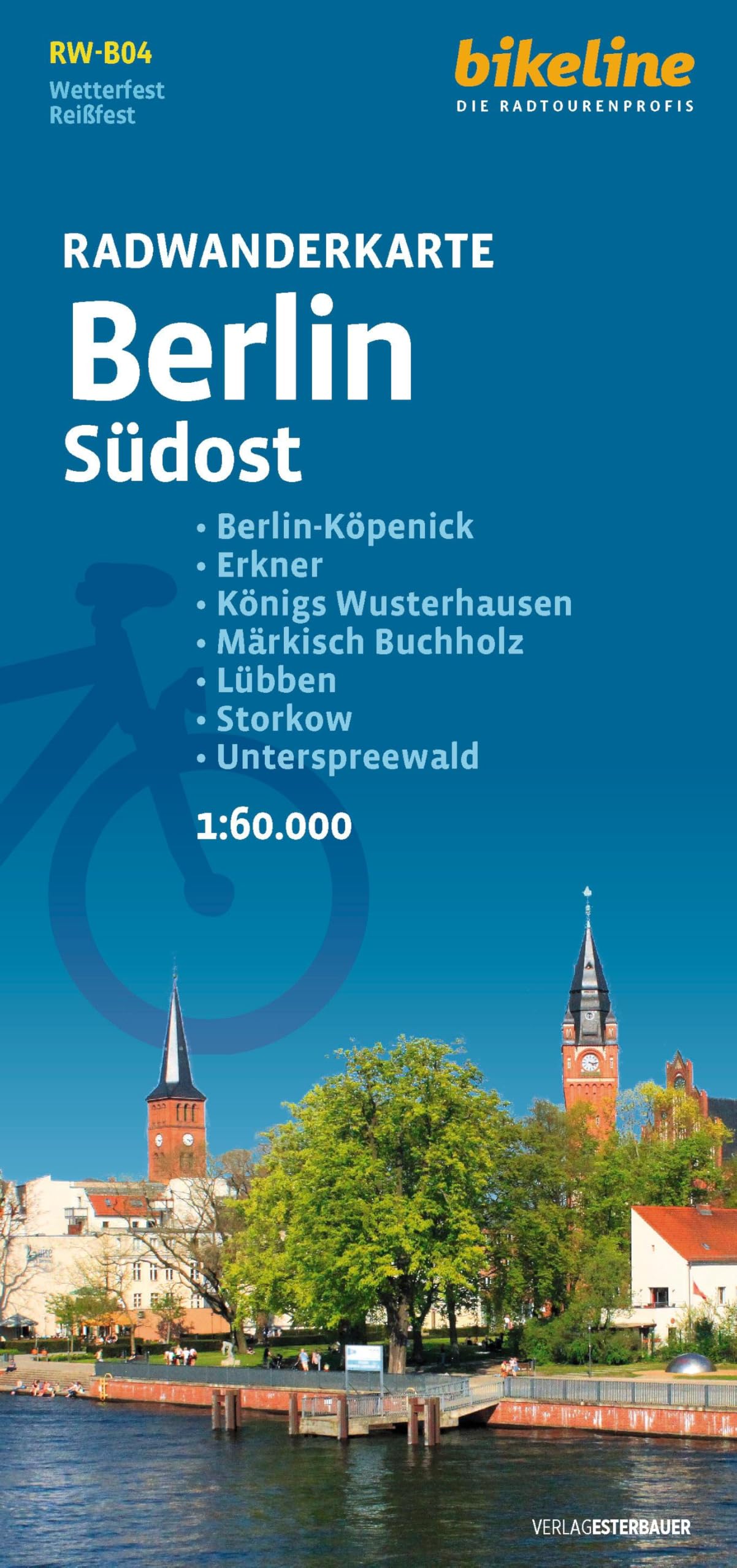 Radwanderkarte Berlin Südost RW-B04 Leisure, Home & Garden