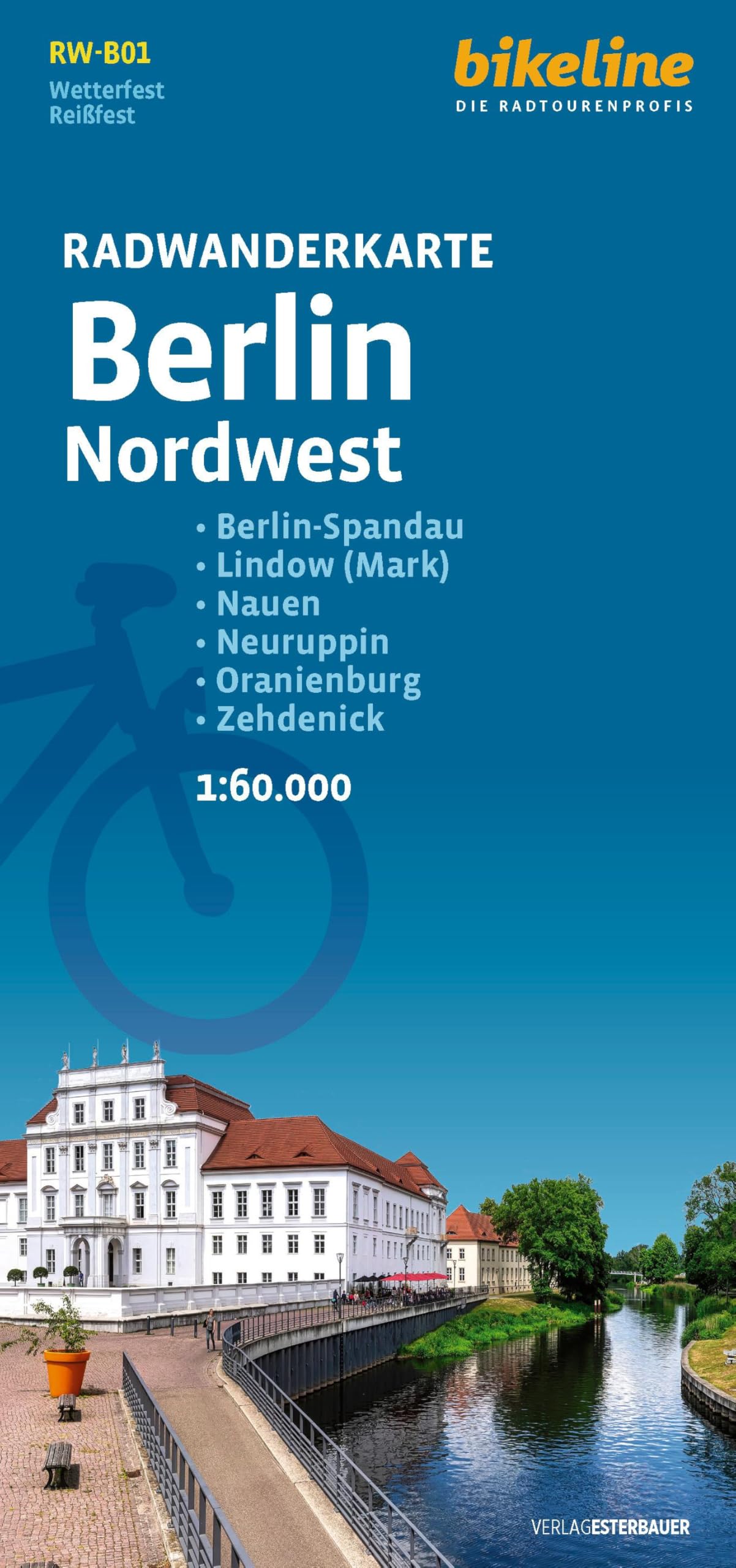 Radwanderkarte Berlin Nordwest RW-B01 Leisure, Home & Garden